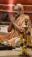 Shri Shiva Pujana by HH Swamiji; Picture Courtesy Shri Jaikishan Kandlur