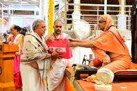 Felicitation of Chaturmasa 2026 Organising Committee members and others 