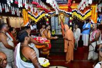 Arrival of HH Swamiji; Picture courtesy Shri Sadashiv Bana