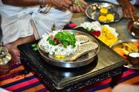 Shri Guru Paduka Pujana; Picture courtesy Shri Sadashiv Bana