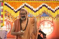 Ashirvachana by HH Swamiji; Picture courtesy Shri Abhinav Kalla