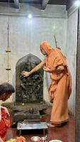 Deva Darshan and Jalabhisheka at Bhandikeri Math, Gokarn by HH Swamiji (30 Sep 2024)