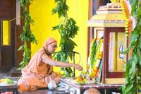Guru Pujana by H.H.Swamiji on Simollanghana at Shirali  (2nd September 2020)