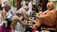 H.H. Swamiji's visit to Guru Math, Mallapur on 24 Jan 2023