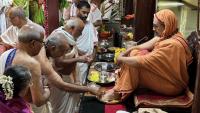 H.H. Swamiji's visit to Guru Math, Mallapur on 24 Jan 2023