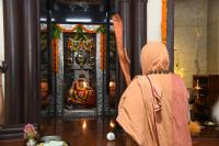 H.H. Swamiji's visit to Shri Shankar Narayan Duttatreya Devasthan Udupi, Sunkad Katte Shri Vinayak Devasthan Kalyanpur and Shri Umamaheshwar Temple, Kalynanpur.  (20 Dec 2023)