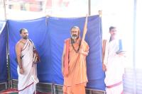 H.H. Swamiji's visit to Shri Shankar Narayan Duttatreya Devasthan Udupi, Sunkad Katte Shri Vinayak Devasthan Kalyanpur and Shri Umamaheshwar Temple, Kalynanpur.  (20 Dec 2023)