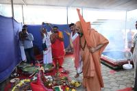 H.H. Swamiji's visit to Shri Shankar Narayan Duttatreya Devasthan Udupi, Sunkad Katte Shri Vinayak Devasthan Kalyanpur and Shri Umamaheshwar Temple, Kalynanpur.  (20 Dec 2023)