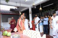 H.H. Swamiji's visit to Shri Shankar Narayan Duttatreya Devasthan Udupi, Sunkad Katte Shri Vinayak Devasthan Kalyanpur and Shri Umamaheshwar Temple, Kalynanpur.  (20 Dec 2023)