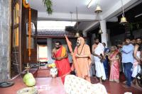 H.H. Swamiji's visit to Shri Shankar Narayan Duttatreya Devasthan Udupi, Sunkad Katte Shri Vinayak Devasthan Kalyanpur and Shri Umamaheshwar Temple, Kalynanpur.  (20 Dec 2023)