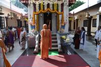 H.H. Swamiji's visit to Shri Shankar Narayan Duttatreya Devasthan Udupi, Sunkad Katte Shri Vinayak Devasthan Kalyanpur and Shri Umamaheshwar Temple, Kalynanpur.  (20 Dec 2023)