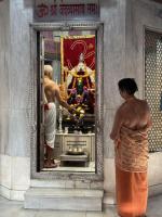 H.H. Swamiji at Vyas Ashram Camp, Haridwar (24 Feb 2023)