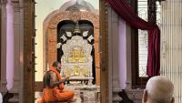 H.H. Swamiji at Vyas Ashram Camp, Haridwar (24 Feb 2023)