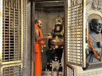 H.H. Swamiji at Vyas Ashram Camp, Haridwar (24 Feb 2023)