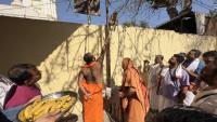 H.H. Swamiji at Vyas Ashram Camp, Haridwar (24 Feb 2023)