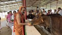 H.H. Swamiji at Vyas Ashram Camp, Haridwar (24 Feb 2023)