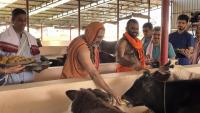H.H. Swamiji at Vyas Ashram Camp, Haridwar (24 Feb 2023)