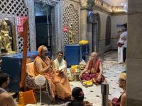 H.H Swamiji's Visit to Shantadurga Temple, Goa on 28th Oct 2022