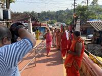 H.H Swamiji's Visit to Shantadurga Temple, Goa on 28th Oct 2022