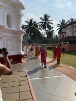 H.H Swamiji's Visit to Shantadurga Temple, Goa on 28th Oct 2022