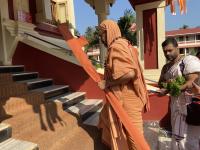 H.H Swamiji's Visit to Shantadurga Temple, Goa on 28th Oct 2022