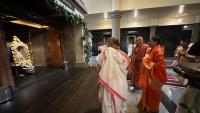 H. H. Shrimad Vidyadheesh Teerth Shripad Vader Swamiji's visit to SCM Shirali
