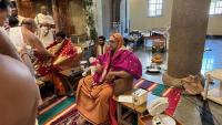 H. H. Shrimad Vidyadheesh Teerth Shripad Vader Swamiji's visit to SCM Shirali