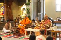 H. H. Shrimad Vidyadheesh Teerth Shripad Vader Swamiji's visit to SCM Shirali