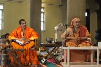 H. H. Shrimad Vidyadheesh Teerth Shripad Vader Swamiji's visit to SCM Shirali