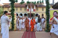 H. H. Shrimad Vidyadheesh Teerth Shripad Vader Swamiji's visit to SCM Shirali