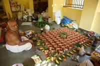 HH.Swamiji at Guru Math, Mallapur for Punar Pratishtha and Kalasha Sthapana  - 13 Feb 2021
