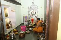 HH.Swamiji at Guru Math, Mallapur for Punar Pratishtha and Kalasha Sthapana  - 13 Feb 2021