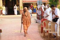 HH.Swamiji at Guru Math, Mallapur for Punar Pratishtha and Kalasha Sthapana  - 13 Feb 2021