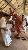 HH Swamiji's visit to Panduranga Temple Kasargod (11 Dec 2023)