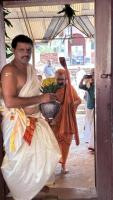 HH Swamiji's visit to Panduranga Temple Kasargod (11 Dec 2023)