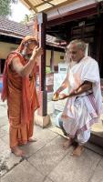 HH Swamiji's visit to Panduranga Temple Kasargod (11 Dec 2023)