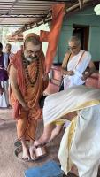 HH Swamiji's visit to Panduranga Temple Kasargod (11 Dec 2023)