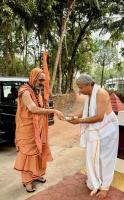 HH Swamiji's Visit to Shri Shantadurga Temple - Bappankodlu (12 March 2024)