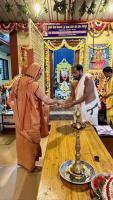 HH Swamiji's Visit to Shri Shantadurga Temple - Bappankodlu (12 March 2024)