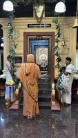 HH Swamiji's visit to Shree Guru Math - Mallapur on Samaradhana Divasa of HH Shrimat Shankarashram Swamiji II (12 Feb 2024)