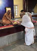 HH Swamiji's visit to Shree Guru Math - Mallapur on Samaradhana Divasa of HH Shrimat Shankarashram Swamiji II (12 Feb 2024)