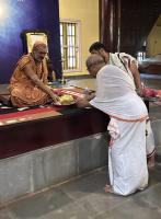 HH Swamiji's visit to Shree Guru Math - Mallapur on Samaradhana Divasa of HH Shrimat Shankarashram Swamiji II (12 Feb 2024)