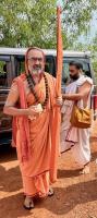 HH Swamiji's visit to Shree Kanchin Durga Parameshwari Temple Gudihittal, Shirali (1 April 2024)