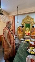 HH Swamiji's visit to Shree Kanchin Durga Parameshwari Temple Gudihittal, Shirali (1 April 2024)