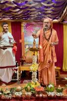 HH Swamiji's visit to Shree Kanchin Durga Parameshwari Temple Gudihittal, Shirali (1 April 2024)