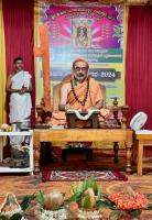 HH Swamiji's visit to Shree Kanchin Durga Parameshwari Temple Gudihittal, Shirali (1 April 2024)