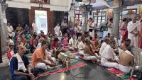 HH Swamiji's visit to Shree Mahalasa Narayani Temple, Basrur (17 Jan 2024)