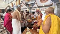 HH Swamiji's visit to Shree Mahalasa Narayani Temple, Basrur (17 Jan 2024)