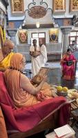 HH Swamiji's visit to Shree Mahalasa Narayani Temple, Basrur (17 Jan 2024)