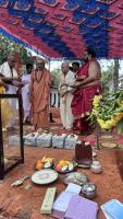 HH Swamiji's visit to Shree Mahalasa Narayani Temple, Basrur (17 Jan 2024)